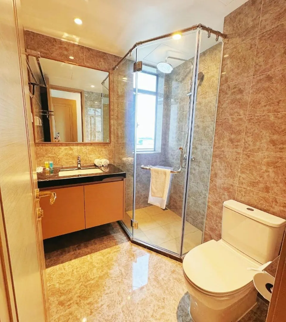 The Bess Hotel Tokyo Is Located Adjacent To Singapore And Offers Sea Views It Is A Three Bedroom Family Business Smart Room With Sea Views In Princess Bay Johor Bahru Apartment